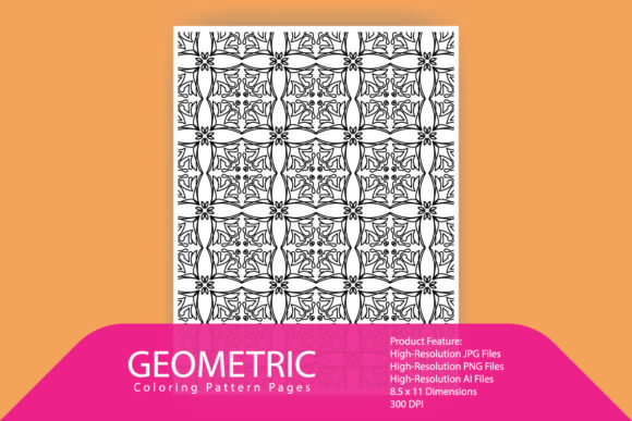 Download Interiors Geometric Scrapbook  Pattern - Premium Bundle