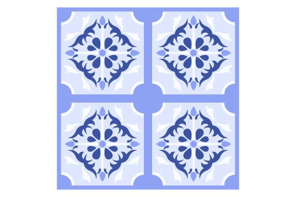 Download Vintage Floral Tiles, Spring - Premium Resources