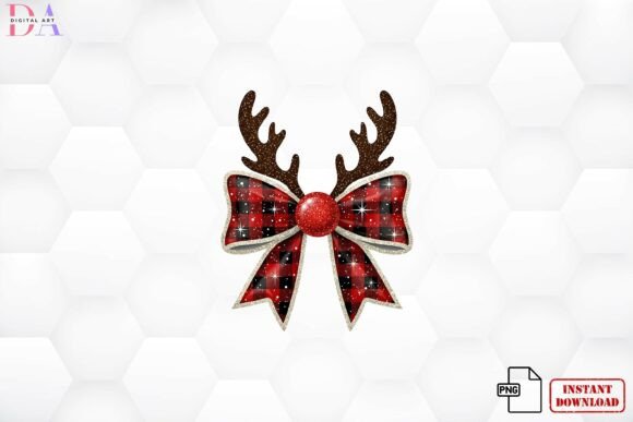 Download Reindeer Antler Bow PNG - Bow Collection