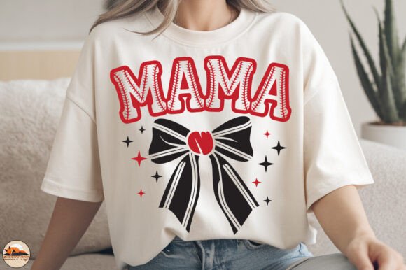 Download Baseball Mama Png, Coquette Bow Png - Bow Collection