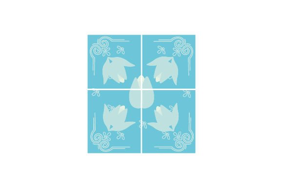 Download Vintage Floral Tiles, Spring - Floral tiles Collection