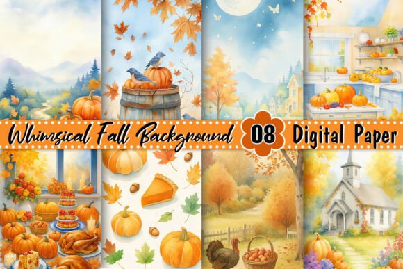 Download Whimsical Fall Background - Fall background Collection